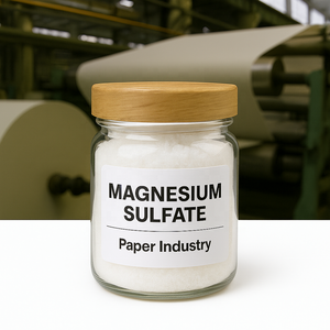 Sulfate de magnésium 7487-88-9 MgSO4 cristal blanc de haute pureté de qualité alimentaire de qualité industrielle - Product Image 2