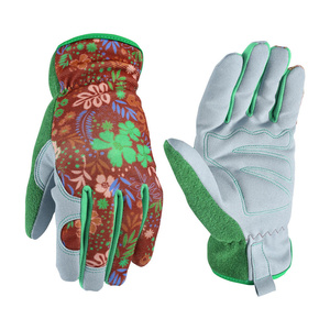 Synthetic Leather Palm and Moisture Wicking Spandex Back Mechanic Gloves Industrial Safety Personal Protective Durable Gloves - Product Image 5