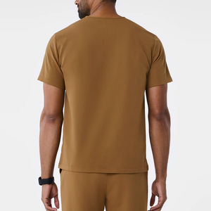 New Arrival Premium Quality Men’s Medical <b>Scrub</b> Set Hospital Uniform Nursing Workwear Designer Fit Breathable <b>Scrubs</b> - Product Image 6