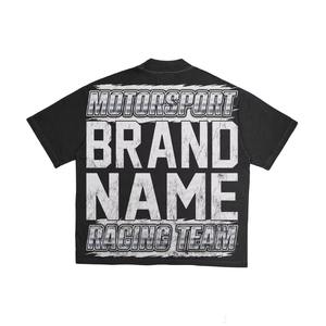 Camiseta Oversize de Streetwear para Hombre, Fabricada a Medida al por Mayor, Transpirable, 100% Algodón, Estilo Vintage, Impresión DTG, Corte Holgado, Hip Hop - Product Image 5