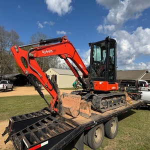 รถขุดขนาดเล็ก Kubota U55-5 กำลังสูง พร้อมเครื่องยนต์ 46.4 แรงม้า ระบบไฮดรอลิก และอุปกรณ์เสริมอเนกประสงค์สำหรับงานก่อสร้าง - Product Image 4