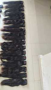 ผมชาวอินเดียยาวตรงยาว16นิ้วผมแท้แบบเรมี่100% ผมมนุษย์สำหรับถักเปีย - Product Image 3