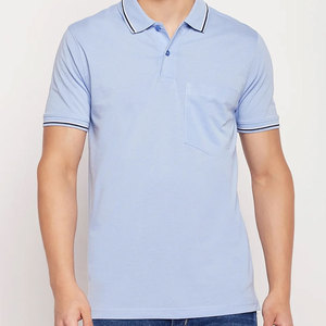 Camiseta Polo Deportiva Personalizada de Alta Calidad para Hombre con Bolsillo, Casual, 100% Algodón, Venta al Por Mayor, Camisetas Polo para Hombre de Alta Calidad - Product Image 1