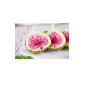 Higos Deshidratados en Rodajas, Sabor Dulce, Pulpa Rosa, Piel Verde, Snack - Product Image 1