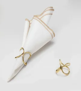 Porte-serviettes en métal fait main, décoratif, noir mat, de qualité supérieure, pour table à manger, porte-serviettes de luxe pour restaurant, hôtel, cuisine - Product Image 2