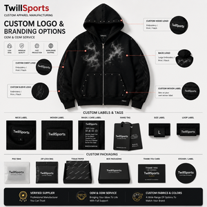 TwillSports Men's Oversized Hooded Zip-Up Fleece Sweatshirt With <b>Galaxy</b> Print And Flame Sleeves Streetwear Style Autumn Wear - Product Image 5
