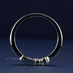 14K Solid Gold Emerald Diamond Ring for Men Natural Emerald Gemstone Fine Jewelry Elegant Wedding Engagement Ring <b>Gift</b> for Him - Product Image 5