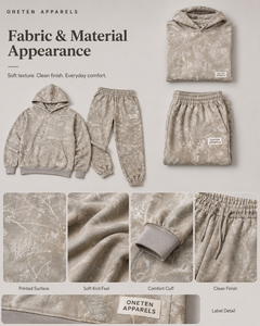 Custom logo Men's <b>Camouflage</b> <b>Tracksuit</b> Hoodie Elastic Waist Joggers Full Sleeve Casual Winter Waterproof 2 1 Breathable Comfort - Product Image 6