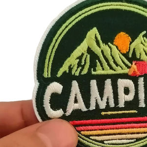 Fashionable Varsity Lady Embroidery Patch Custom Chenille Sew On <b>Badge</b> Personalized Garment Decoration Patch - Product Image 4