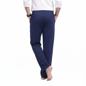 Pantalon de jogging décontracté moderne pour homme, style ample, avec logo personnalisé brodé ou imprimé, streetwear, cordon de serrage - Product Image 4