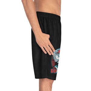 Shorts de plage imprimés pour hommes, tendance été, pour la natation et le surf, vêtements de plage à la mode - Product Image 5