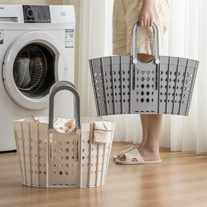 Cesto per <span class=keywords><strong>Biancheria</strong></span> <span class=keywords><strong>Sporca</strong></span> Best Seller, <span class=keywords><strong>Design</strong></span> Cavo, Costruzione Robusta, Mantiene la <span class=keywords><strong>Biancheria</strong></span> Ordinata, Perfetto per Camera da Letto e Lavanderia - Product Image 3