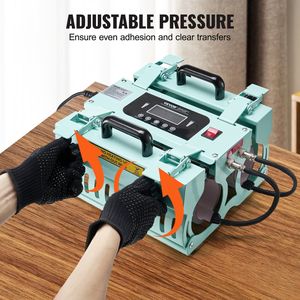 Pressa Termica a Doppio Tamburo Indipendente con 2 Stazioni di Riscaldamento per Tazze da 11-30oz, Riscaldamento Rapido e Uniforme, Controllo Indipendente - Product Image 5