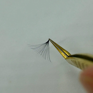 ขนตาปลอมแบบพัดสำเร็จรูป 20D ความหนา 0.03 มม. ขนตาเมกะวอลลุ่ม ขนนุ่มเหมือนขนมิงค์ ขนตาคุณภาพพรีเมียม ใยแคชเมียร์ PBT ยี่ห้อ VIETKINGLASH - Product Image 5