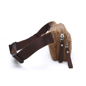 Riñonera Deportiva Multifuncional para Hombre, Nueva, para Viajes al Aire Libre, Riñonera de Cuero para Ciclismo - Product Image 5