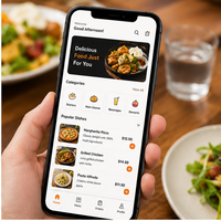 Aplicación Avanzada de Pedidos por Menú QR, Gestión Digital de Menús, Plataforma de Pedidos para Restaurantes, Servicio a Mesa, Linux/MAC/Internet