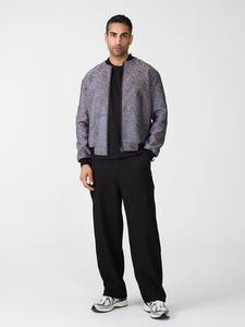 Chaqueta Bomber con Logotipo Personalizado para Hombre, Talla Grande, Algodón Grueso, Estilo Béisbol, Chaqueta Varsity para Hombre - Product Image 5