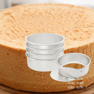 Molde para Pastel ATLAS STAR de 10 Pulgadas de Profundidad, de Aleación de Aluminio Repujado, con Fondo Extraíble, Apto para Horno, Reutilizable, Seguro para Alimentos, para Hornear Pasteles de Cumpleaños/Bodas - Product Image 5