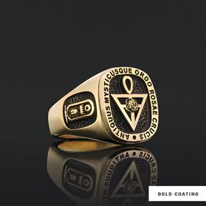 แหวนเมสัน BOJ รุ่น 012 แหวนเงินประดับเพชรแบบปรับแต่งได้ สำหรับรับปริญญา มหาวิทยาลัย  สำหรับทั้งชายและหญิง ของขวัญสำหรับงานปาร์ตี้ ราคาประหยัด - Product Image 6