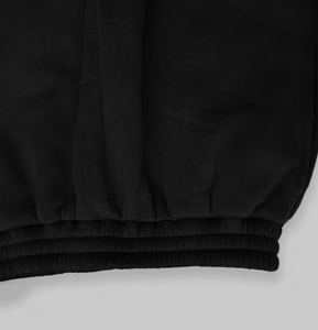 Ensemble de sweat-shirt pour femme, imprimé léopard noir, avec poches, vêtements décontractés d'automne, manches longues, tricot en coton - Product Image 6