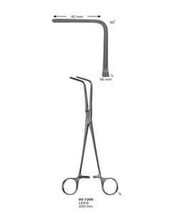 DeBakey Aorta Aneurysm <b>Clamp</b> 270mm Manual Premium Stainless Steel Class - Product Image 2