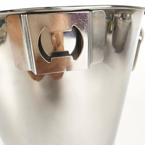 Cubo de Hielo de Acero Inoxidable Personalizado Directo de Fábrica al por Mayor, Congelador de Mesa de 5-6L, Cubo de Hielo de Acero Inoxidable - Product Image 5