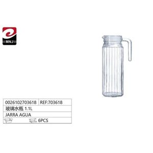 Bouteille d'eau en verre JARRA AGUA 1.1L, verrerie de qualité supérieure - Product Image 3