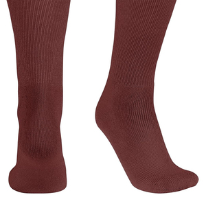 Service OEM Chaussettes de sport montantes style tube, antibactériennes, élastiques, séchage rapide, confortables, respirantes, couleur marron, décontractées pour adulte - Product Image 5