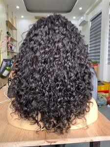 Eurasian Curly of Vietnamese hair 100%, ,100% Cheveux non traités en cheveux humains de Vietnamhairluxury - Product Image 2