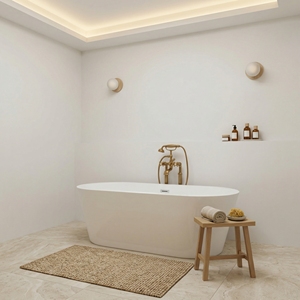 Baignoire autoportante FW-7703-60-Morden en acrylique pour salle de bain - Product Image 6