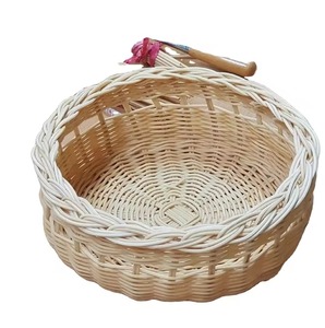 Bol à fruits en rotin tissé à la main, compatible lave-vaisselle et couleurs personnalisables, fabriqué avec soin par KRAFT WORLD - Product Image 6
