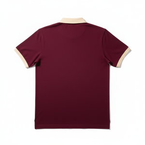 Polo para hombre con cuello y puños bordados con el logo de un león, manga corta, estilo preppy, tela de algodón Oxford - Product Image 3