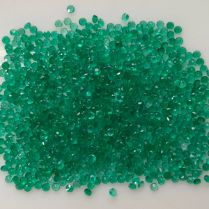 พลอยออนิกซ์สีเขียวธรรมชาติ ขนาด 2 มม. รูปทรงกลมเจียระไนแบบบริลเลียนท์ คุณภาพดีที่สุด พลอยเม็ดเดี่ยวสำหรับทำเครื่องประดับ จากเรดเมาน์เทน เจมส์ - Product Image 3