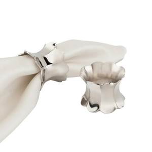 Atractivos Anillos para Servilletas de Aluminio, Soporte Decorativo Metálico de Alta Calidad para Accesorios de Mesa de Comedor - Product Image 5