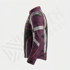 Chaqueta de Motociclista de Cuero Genuino para Hombre de la Mejor Calidad, Nueva Colección de Invierno, Chaquetas de Motocicleta con Protecciones Desmontables Personalizadas - Product Image 3