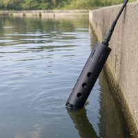 Capteur d'azote ammoniacal industriel pour la surveillance des eaux usées, 0-1000 mg/L, électrode sélective d'ions avec auto-nettoyage, RS485 MODBUS
