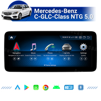 Autoradio Android 13 AuCar 10.25/12.3'' avec GPS Navigation pour Mercedes-Benz Classe C-GLC NTG 5.0 2015-2023 Lecteur Multimédia Automobile