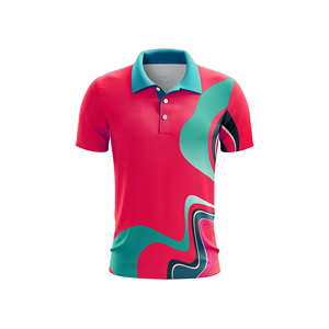 Outdoor Plus Sized Sportswear Tackle Twill Customizable <b>Cricket</b> Team Logo Name Heat-Transfer Printed UV Protection Jersey - Product Image 5