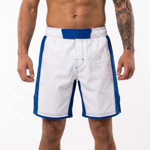 Shorts MMA personnalisables de qualité supérieure pour adultes unisexes, durables, respirants, 100% polyester, légers, séchage rapide, 180g - Product Image 1