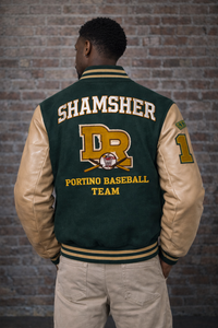 Plain Baseball breathable Sports High Quality Custom leather sleeve wool Solid Pattern Blank <b>Bomber</b> Fall <b>Varsity</b> <b>Jackets</b> For <b>Men</b> - Product Image 6