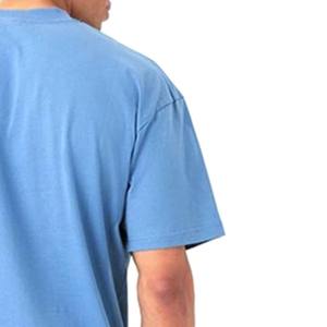 Camiseta Extra Grande para Hombre OEM, Corte Holgado, Logotipo Frontal Personalizado, Transpirable, Antiarrugas, Tallas Grandes - Product Image 2