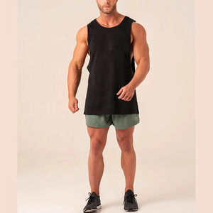 <b>Men's</b> Solid <b>Green</b> Cotton Drawstring <b>Shorts</b> With Pockets Casual Breathable Fit Mid Waist Knitted Sport <b>Shorts</b> - Product Image 6