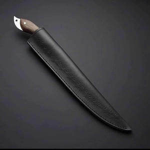 A&M Enterprises Handmade Industrial Grade Outdoor Fillet Knife Stainless Steel Blade Wood Micarta Handle OEM Hunting Knives - Product Image 5