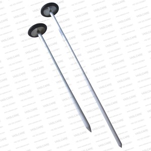 Marteau de percussion Queen Square en acier inoxydable de 35 cm (14 pouces) pour hôpital, outil de diagnostic ORL - Product Image 2