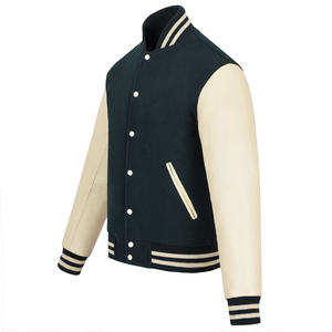 High Quality High Street Men Varsity <b>Jackets</b> Custom Logo Front Design Eco-Friendly Breathable OEM Wholesale - Product Image 1