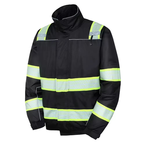 Nouvelle Arrivée Vêtements de Travail en Gros Veste de Sécurité à Col Montant pour Hommes Service OEM Imperméable Personnalisé Haute Qualité Vente en Gros - Product Image 1
