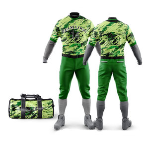 Compre al por Mayor Uniformes de Béisbol Personalizados, Transpirables y Cómodos, Conjunto de Diseño Nuevo para Equipos - Product Image 6