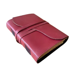 Personalized Handmade Leather Journal A4 A5 A6 Size Softcover Vintage Notebook with Strap <b>Lock</b> Rustic <b>Diary</b> Travel Sketchbook - Product Image 2