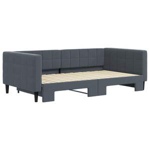 Cama nido gris oscuro de 39.4''x74.8'' con colchón extraíble (no incluido) - Product Image 3
