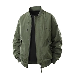Fashion Casual Business Stand Collar Coat Solid Bomber <b>Jacket</b> Outwear Man Workwear <b>Jacket</b> for <b>Men</b> Autumn Winter Baseball <b>Jackets</b> - Product Image 4